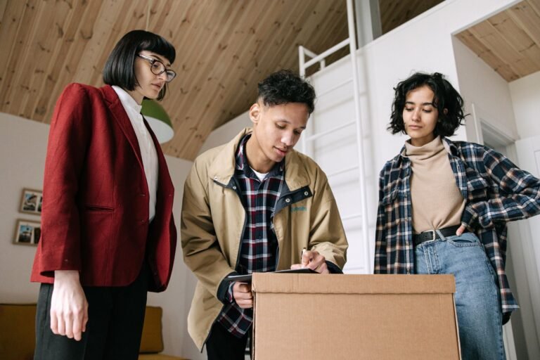 Signing a house contract