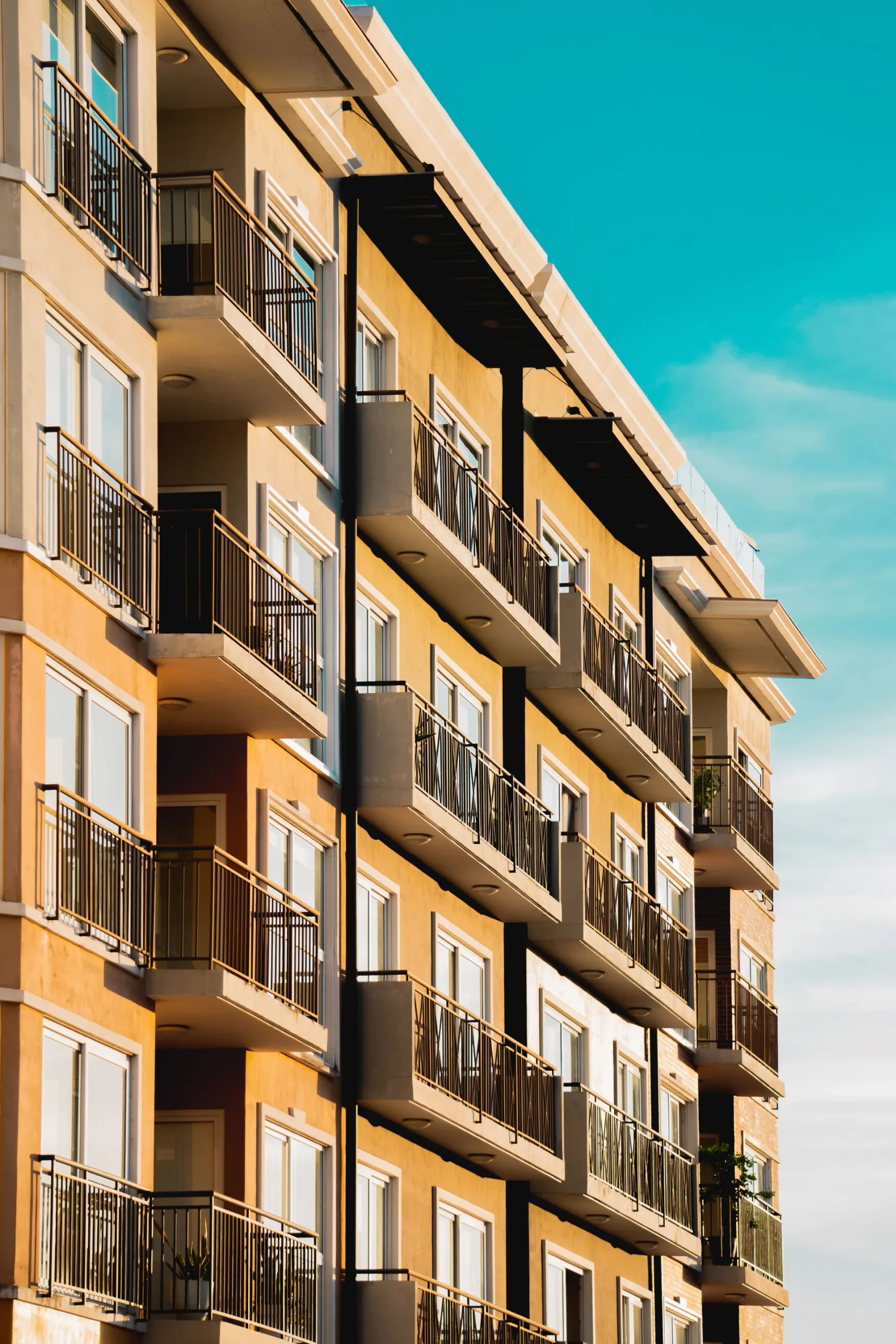 Block of Flats with Balconies