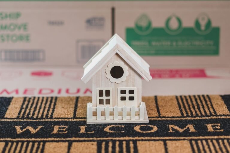 Scale model of a house